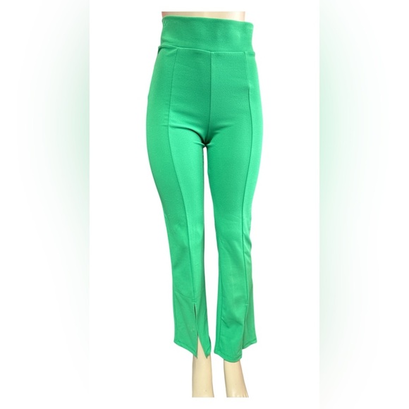 Green Women's Pants - Picture 2 of 5